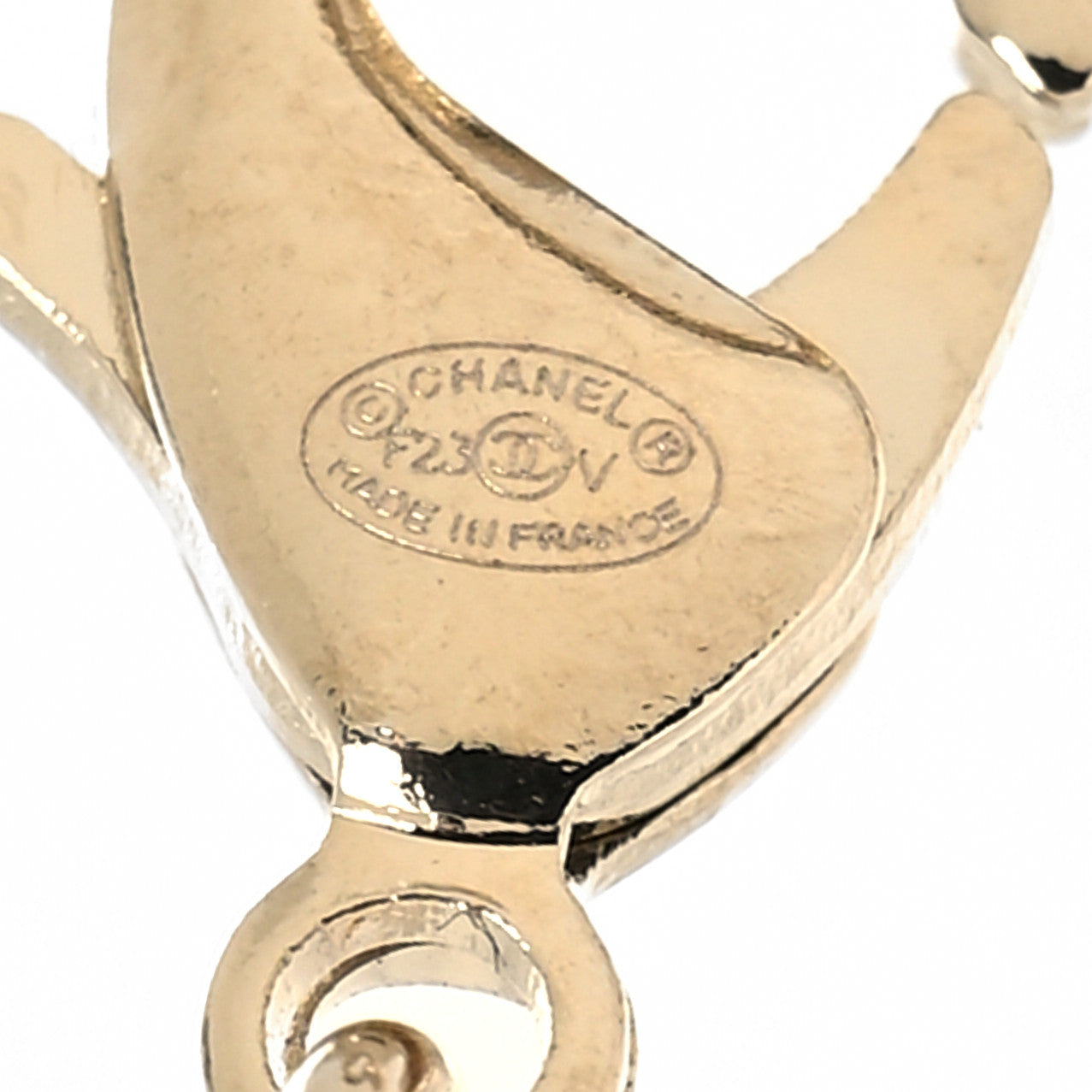 Chanel Pearl CC 100th Anniversary Necklace Light Gold 5 of 6