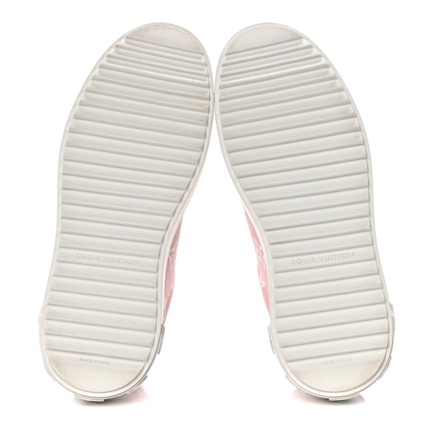Monogram Giant Time Out Sneakers 35 Rose