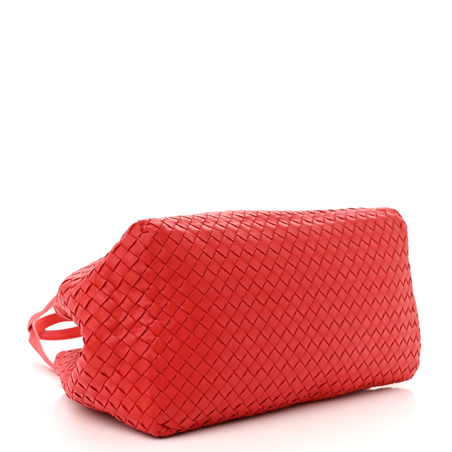 Bottega Veneta Nappa Intrecciato Large Cesta Tote Red 4 of 10
