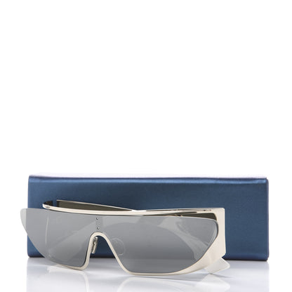 Christian Dior X RIHANNA Shield Sunglasses Silver 8 of 8