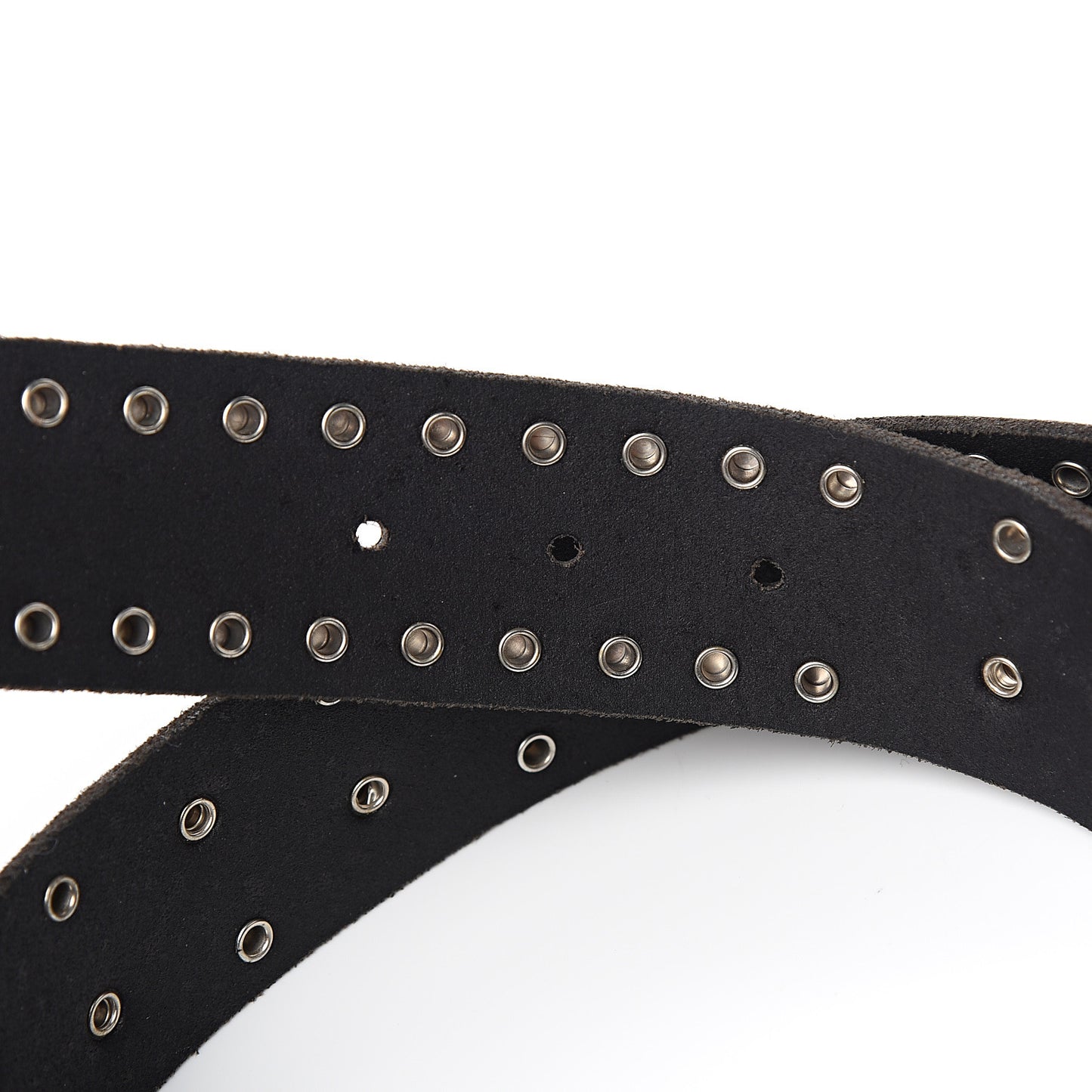 Calfskin Studded Double G 40mm Belt 90 36 Black