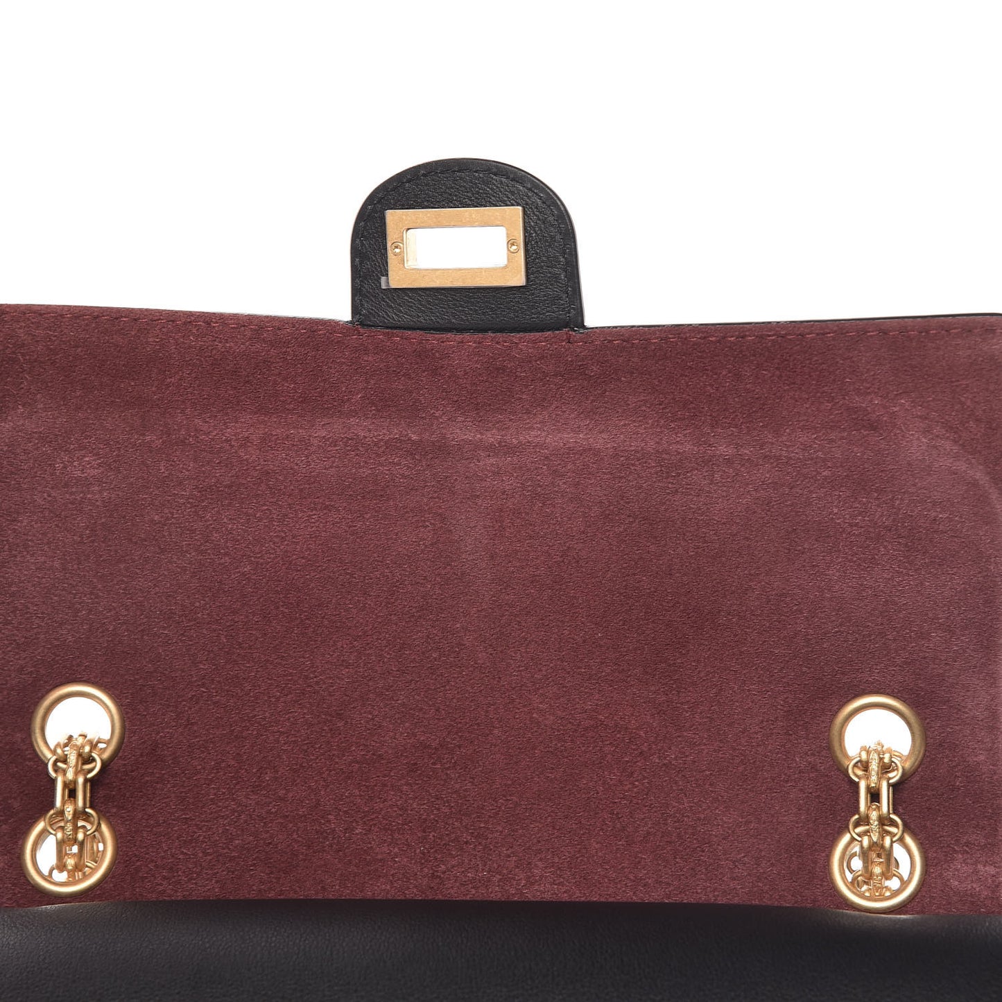 Calfskin Nude 2.55 Medals Reissue 225 Flap Navy