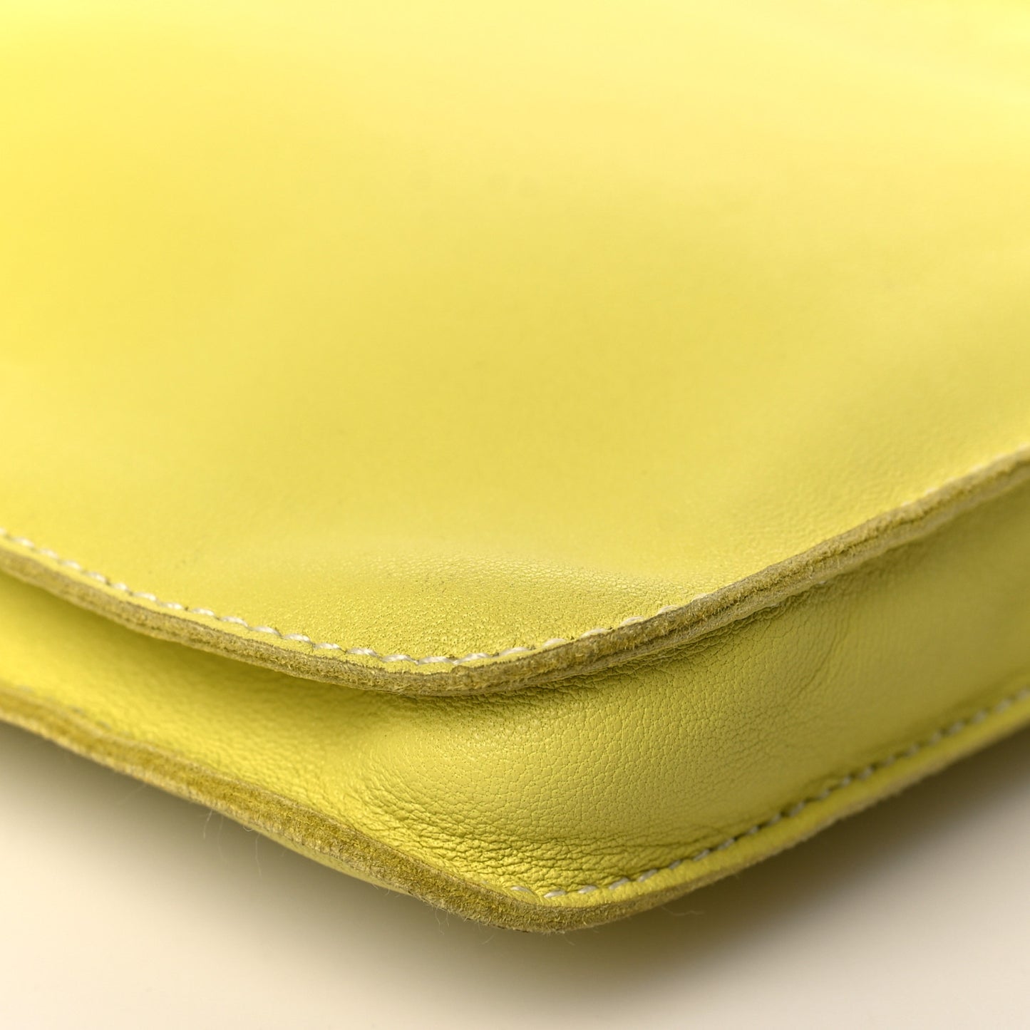 Lambskin Clou De Selle Pouch Sulphur