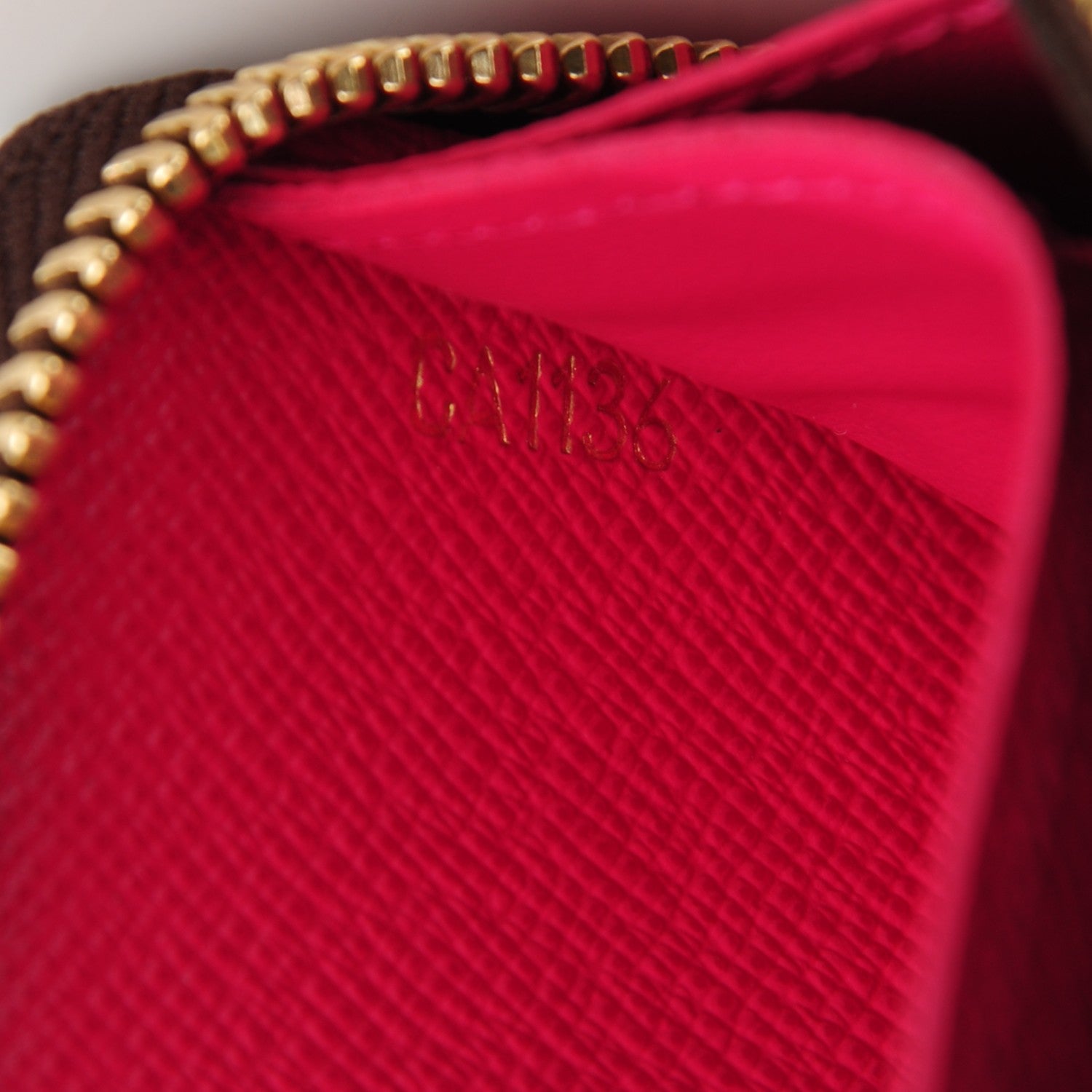 Louis Vuitton Monogram Clemence Wallet Fuchsia 7 of 7