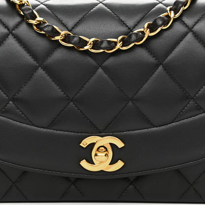 Chanel Lambskin Quilted Small Single Flap Black 9 of 11
