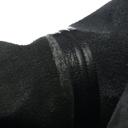Gucci Deauville Calfskin Cinched Knee High Boots 37 Black 9 of 9