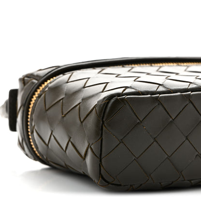Bottega Veneta Calfskin Intrecciato Bang Bang Vanity Case Kaki 9 of 10