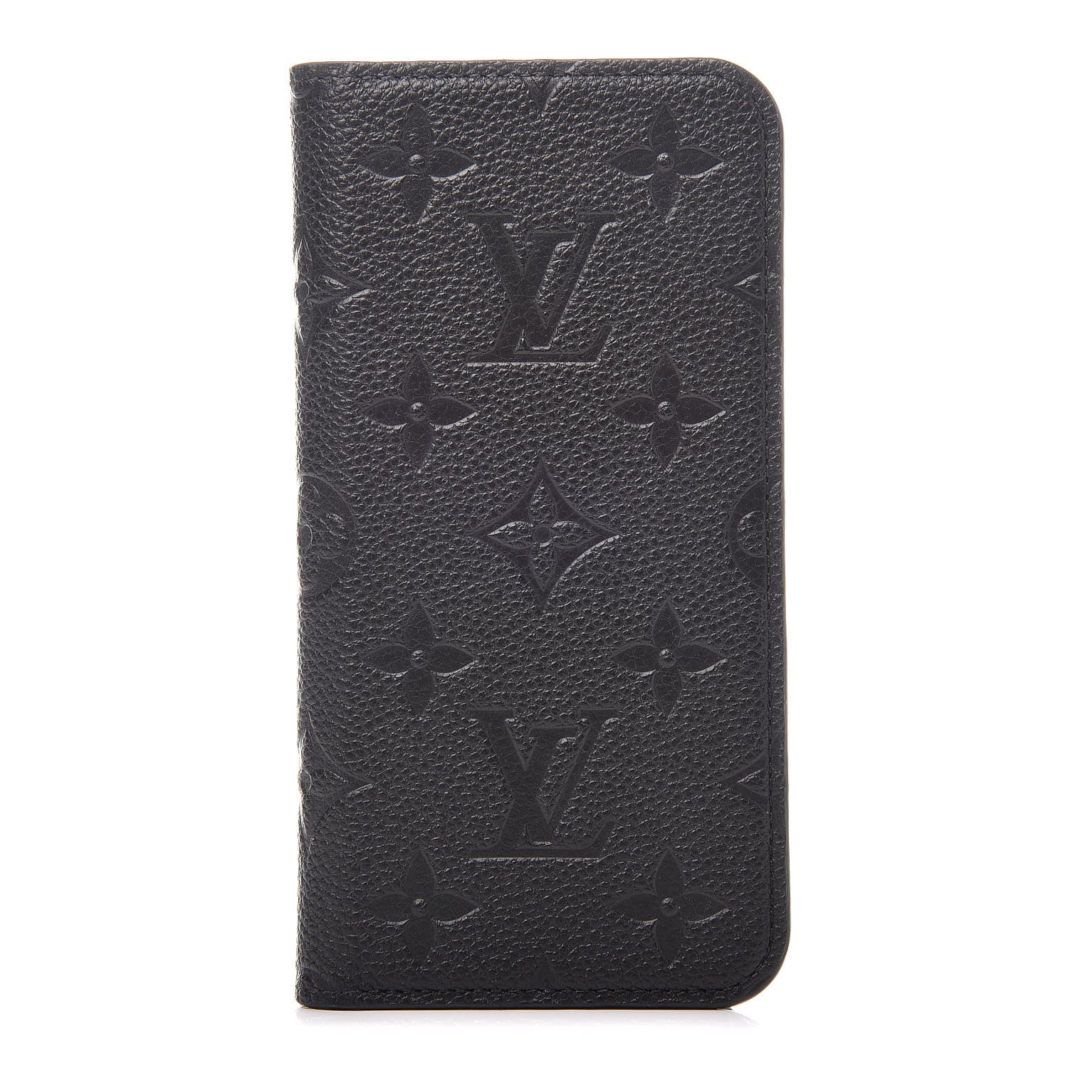 Louis Vuitton Empreinte iPhone X/XS Folio Case Black 1 of 7