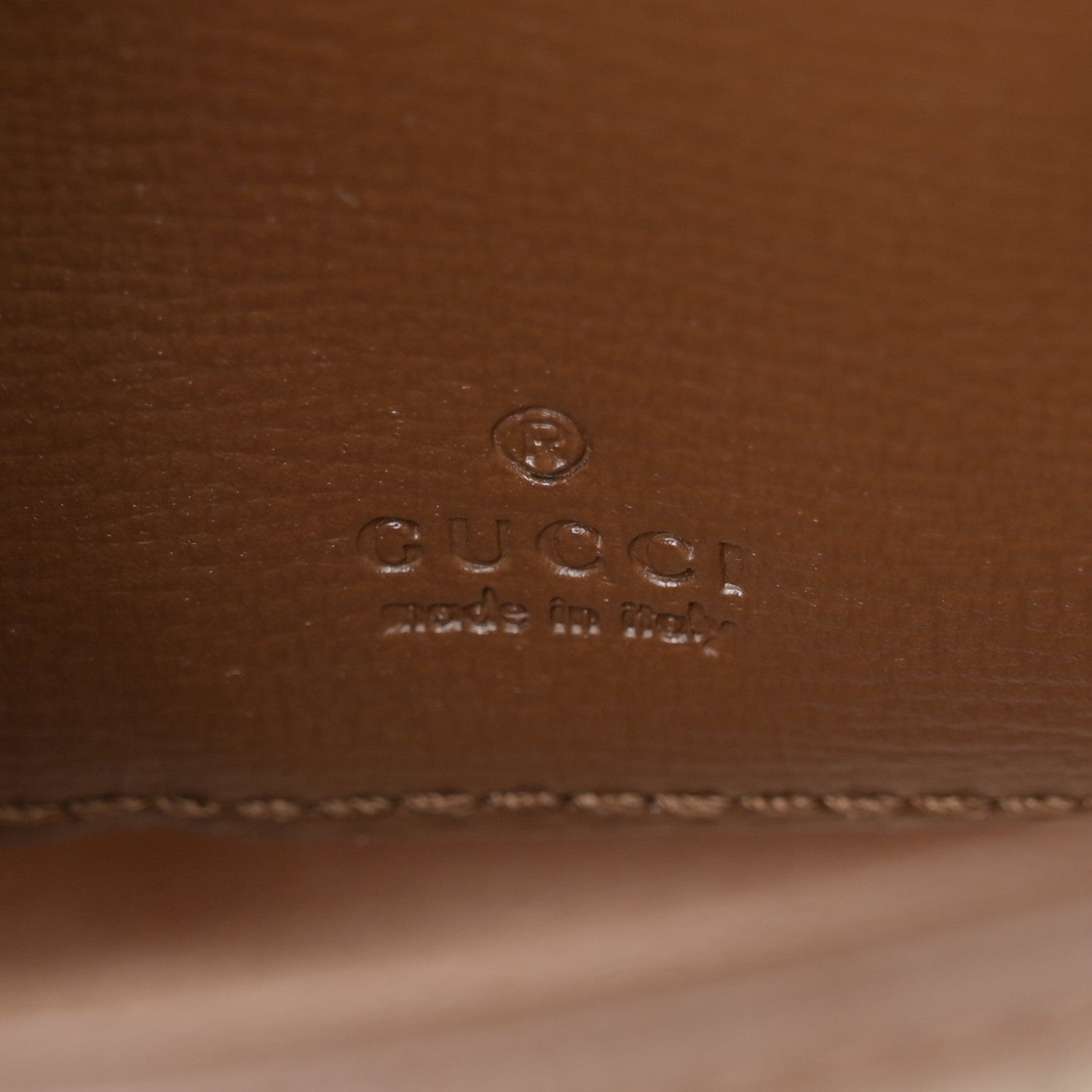Gucci GG Supreme Monogram Azalea Calfskin Web Horsebit 1955 Wallet On Strap Beige Ebony Brown Sugar 6 of 11