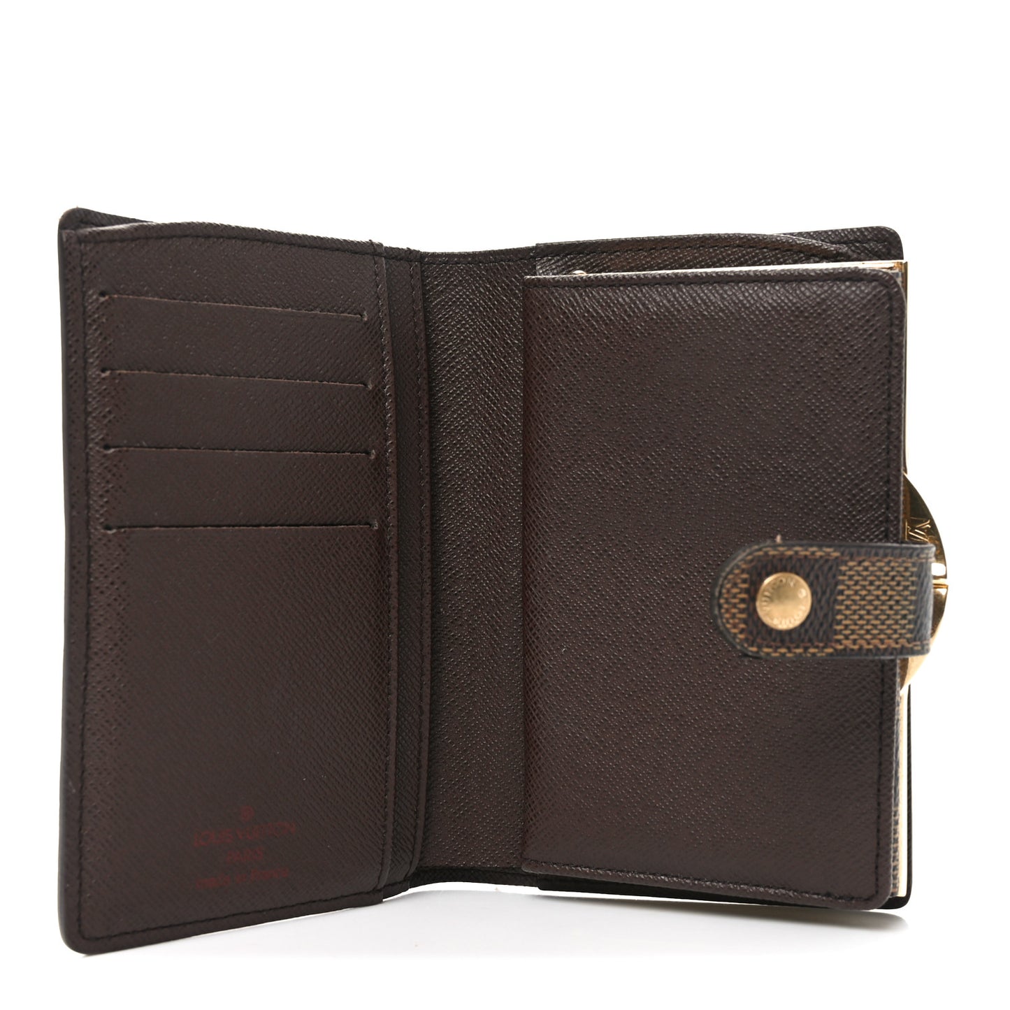 Damier Ebene French Purse Wallet