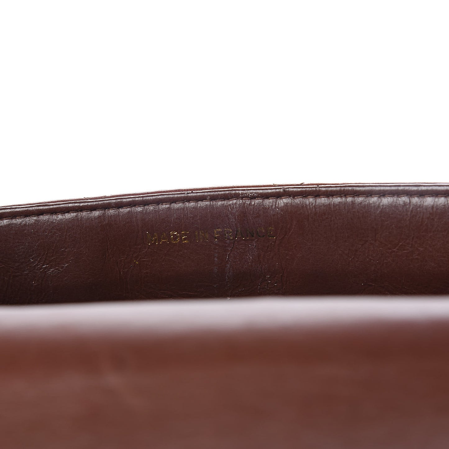 Lambskin Quilted Medium Single Flap Bag Brown
