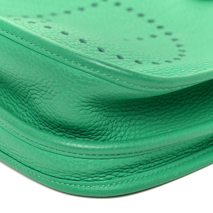 Hermes Taurillon Clemence Evelyne III PM Menthe 9 of 11