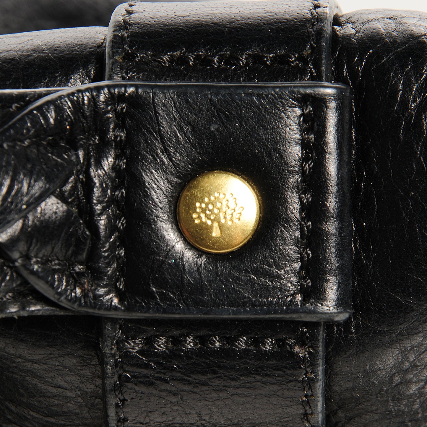 Soft Buffalo Leather Medium Alexa Black