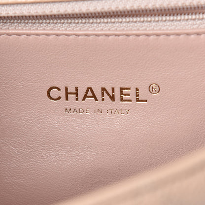 Chanel Caviar Quilted Medium CC Filigree Flap Beige 6 of 12