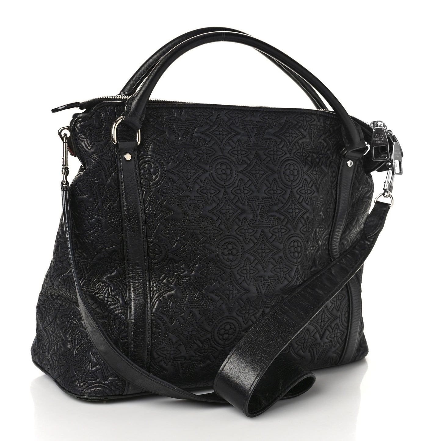 Monogram Lambskin Antheia Ixia PM Black