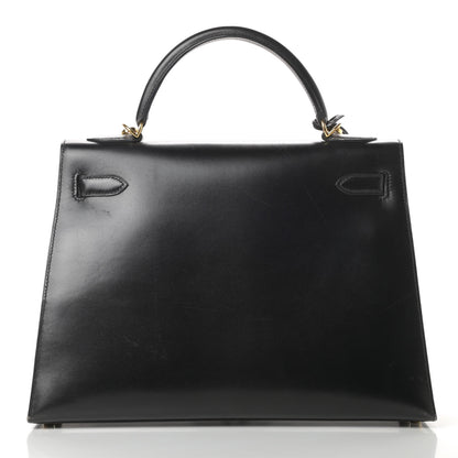 Hermes Box Kelly Sellier 32 Black 4 of 49