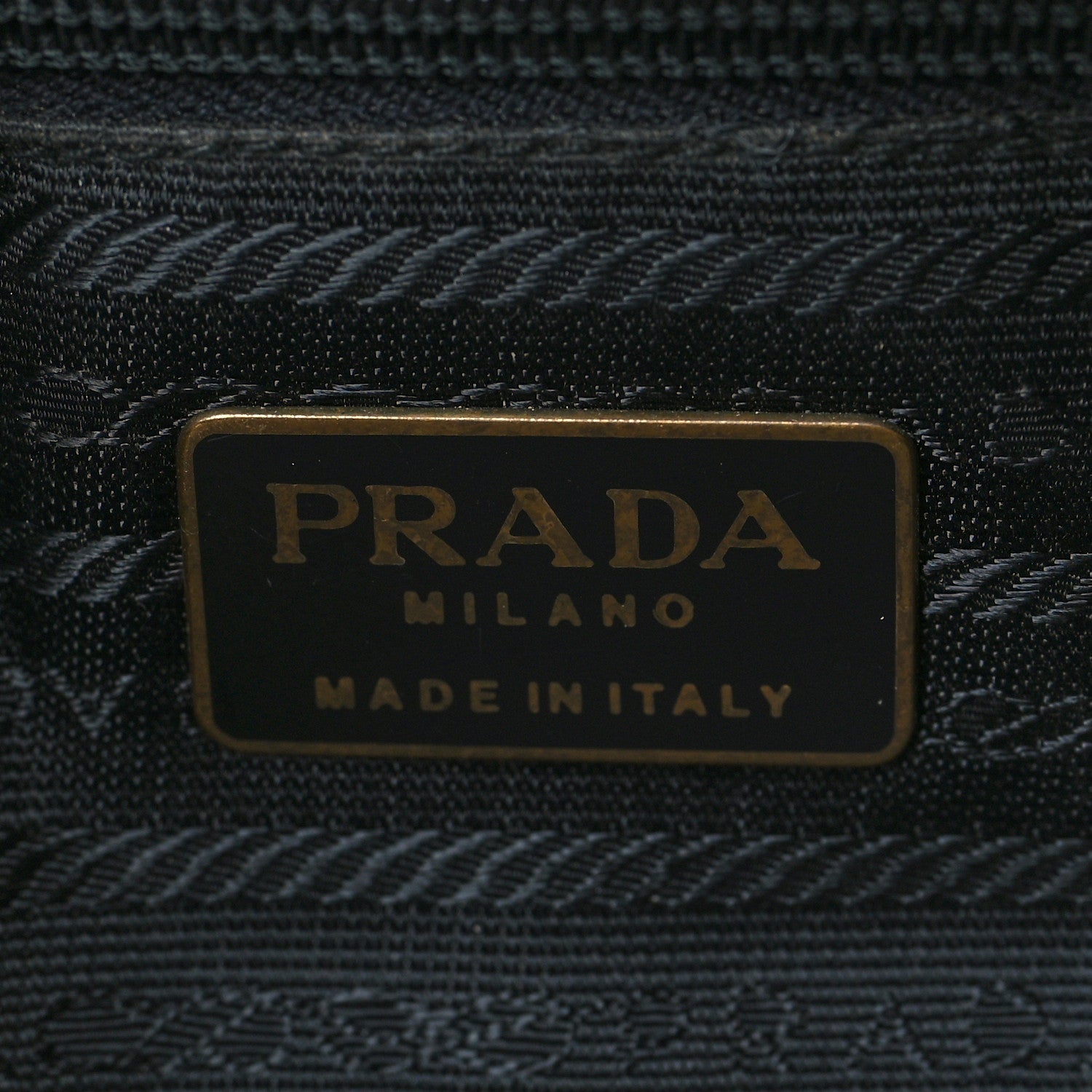 Prada Soft Calfskin Studded Tote Black 5 of 9