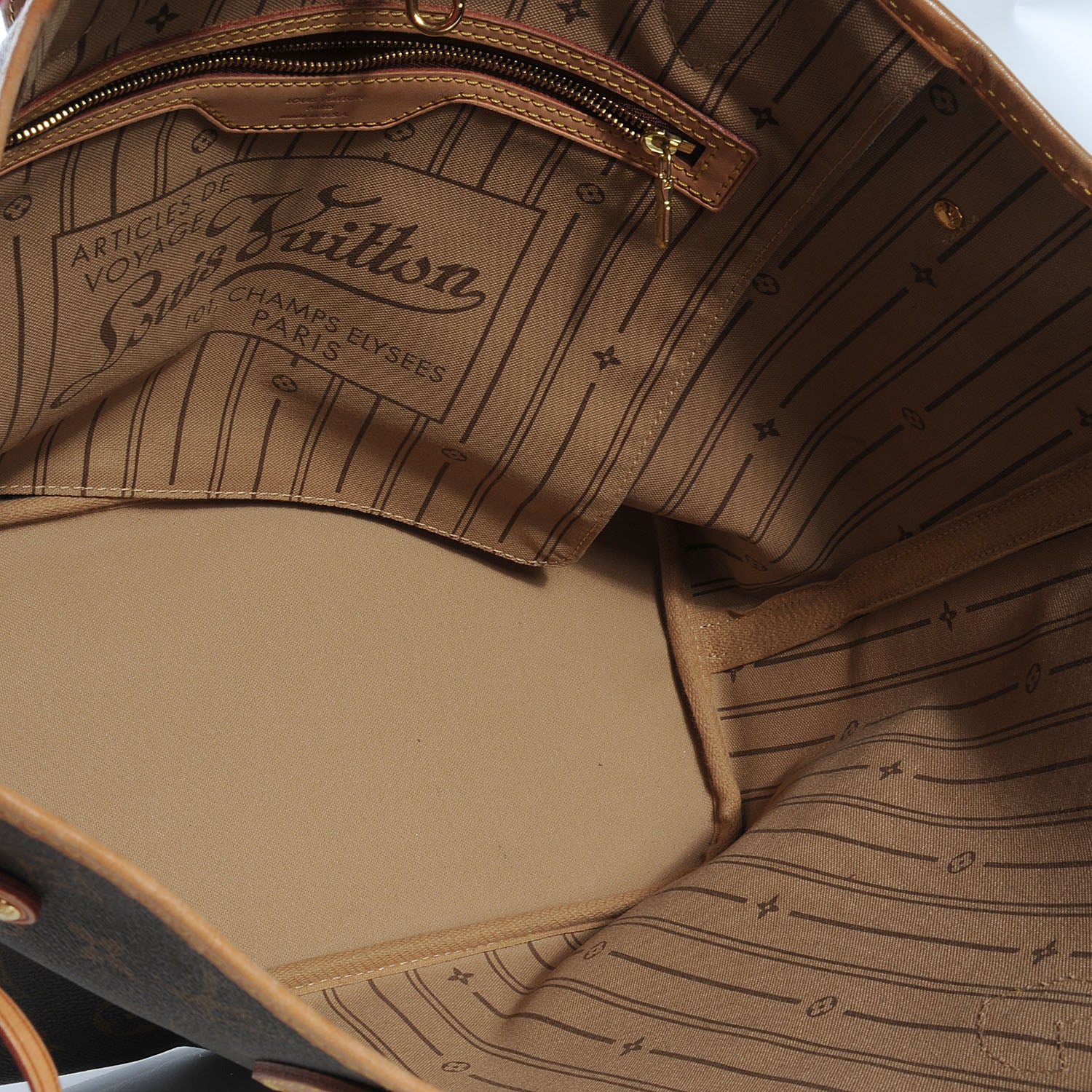 Louis Vuitton Monogram Neverfull MM 5 of 7