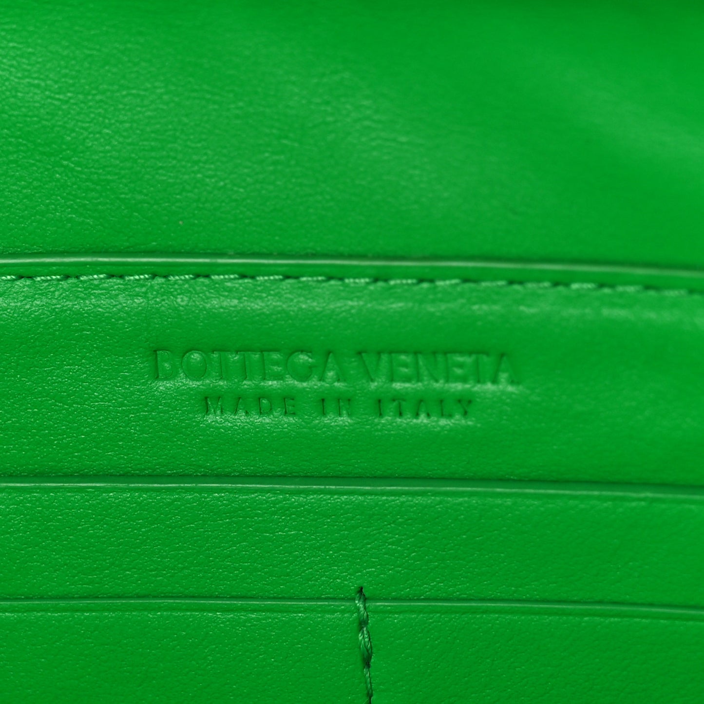 Nappa Intrecciato Pouch Parakeet