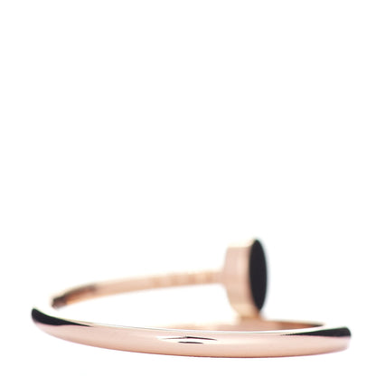 Cartier 18K Pink Gold Small Juste Un Clou Ring 58 8.25 3 of 5