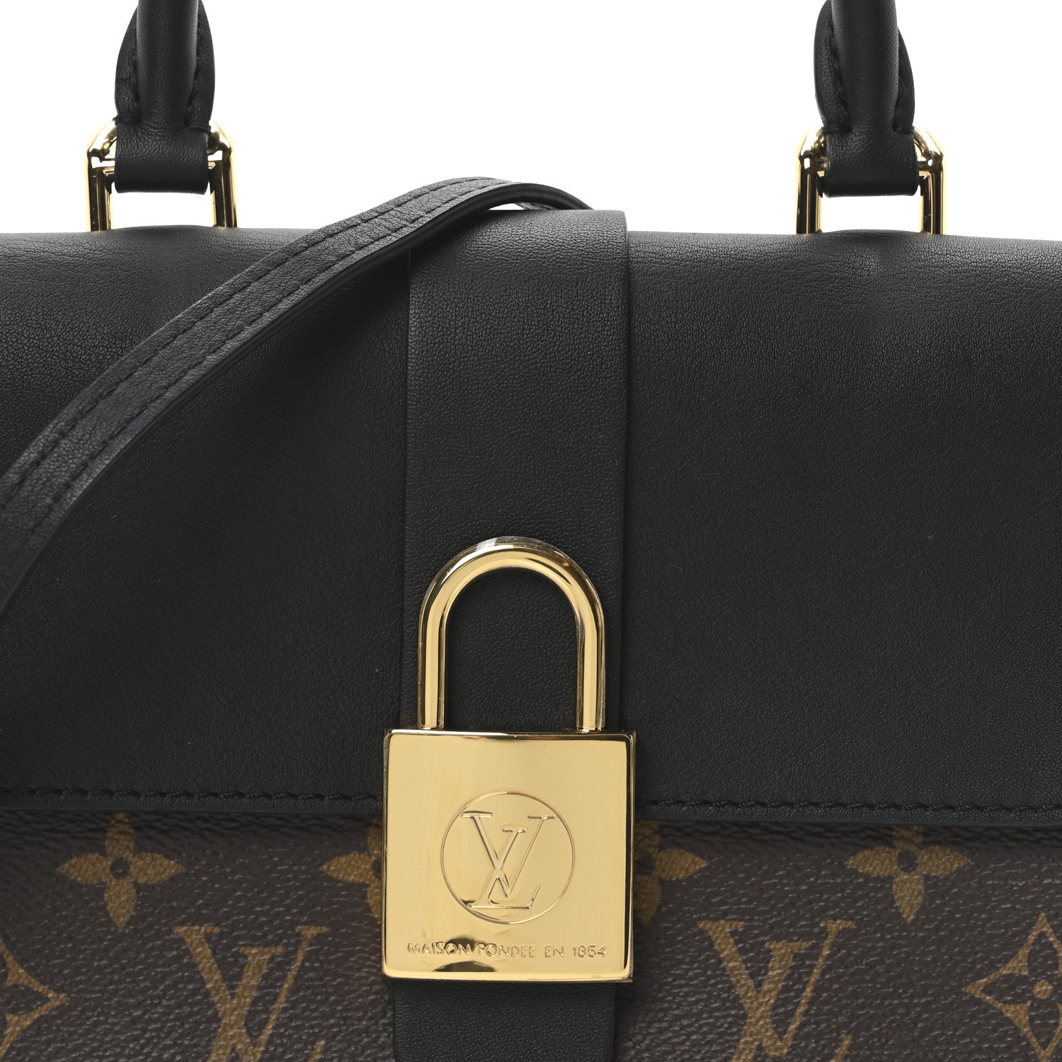 Louis Vuitton Monogram Locky BB Black 7 of 9
