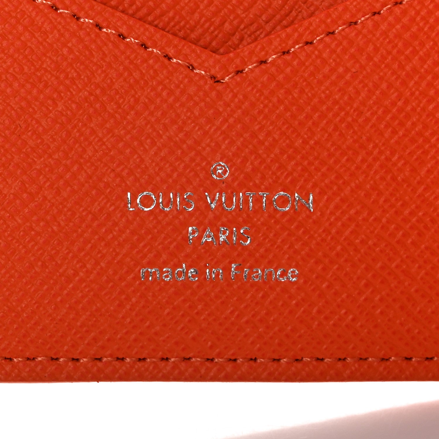 Louis Vuitton Taigarama Passport Cover Orange 6 of 7