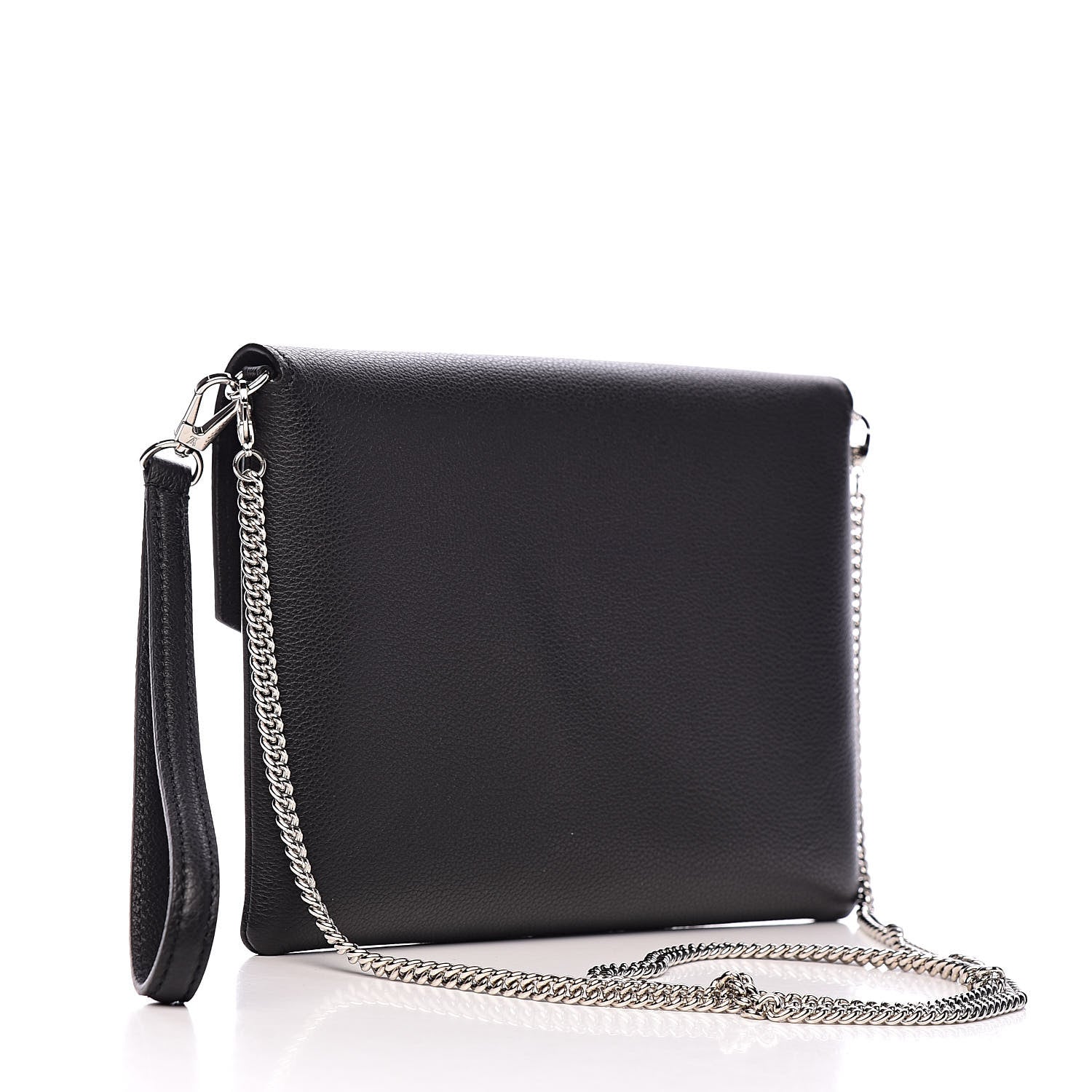 Louis Vuitton Soft Calfskin My Lockme Pochette Black 3 of 9