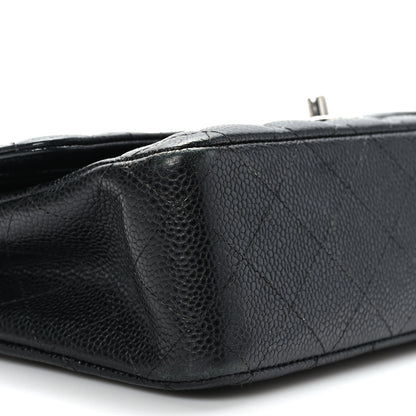Chanel Caviar Quilted Medium Double Flap Black 8 of 10