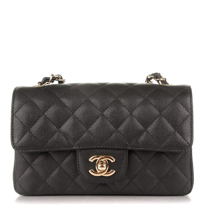 Chanel Caviar Quilted Mini Rectangular Flap Black 1 of 7