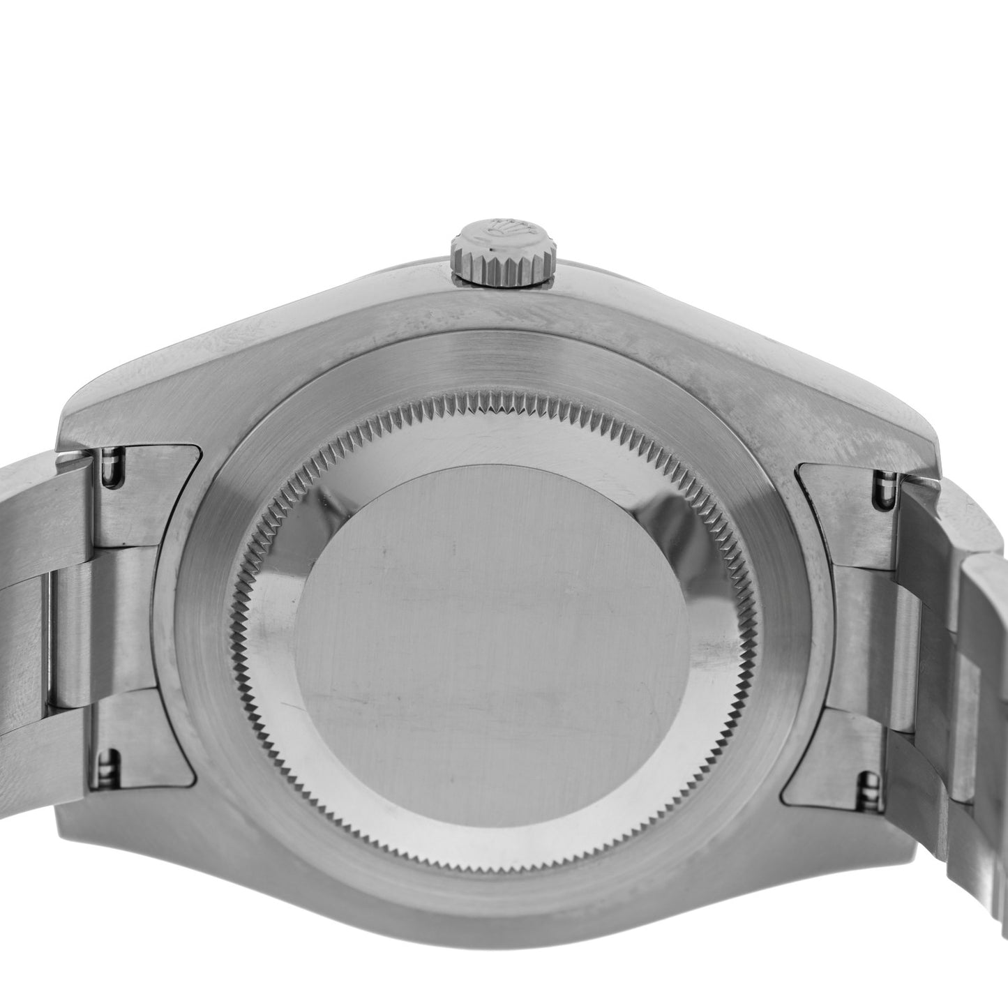 Stainless Steel 18K White Gold 41mm Oyster Perpetual Datejust Watch Blue 116334