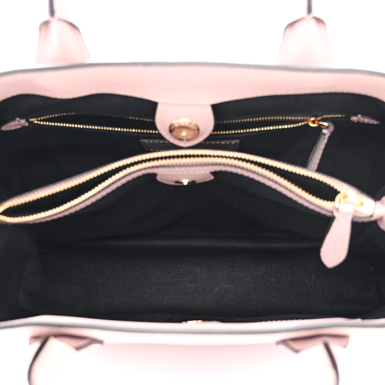 Burberry Derby Calfskin House Check Medium Banner Tote Pale Orchid 6 of 15