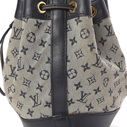 Louis Vuitton Mini Monogram Noelie Blue 27 of 28