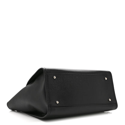 Chanel Caviar Small Studded Deauville Tote Black 4 of 10