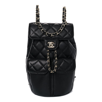 Chanel Caviar Quilted Pockets Backpack Black 1 of 12