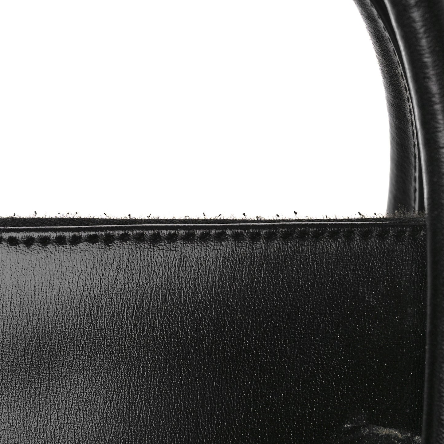 Shiny Lord Calfskin Medium Antigona Black