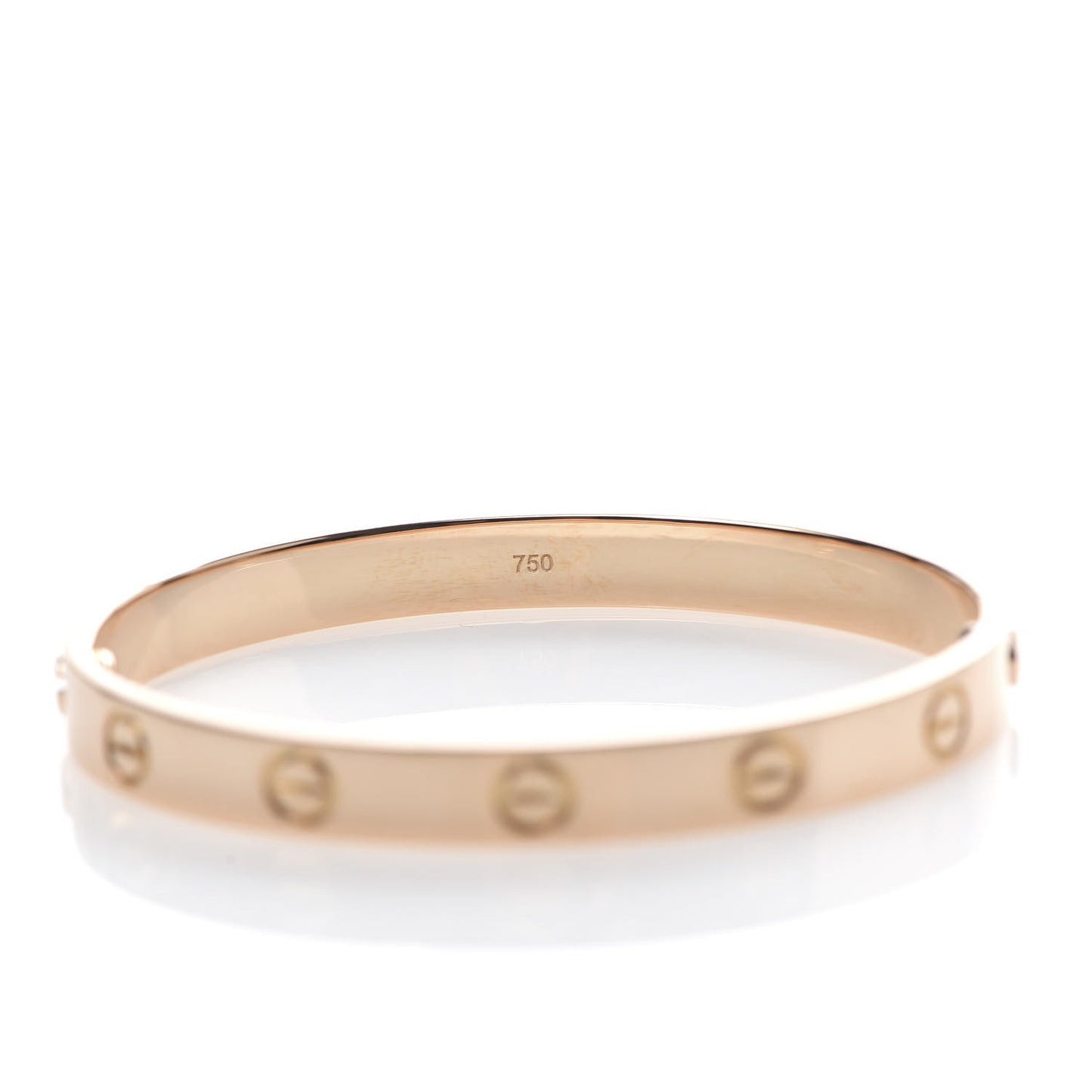 18K Pink Gold LOVE Bracelet 16