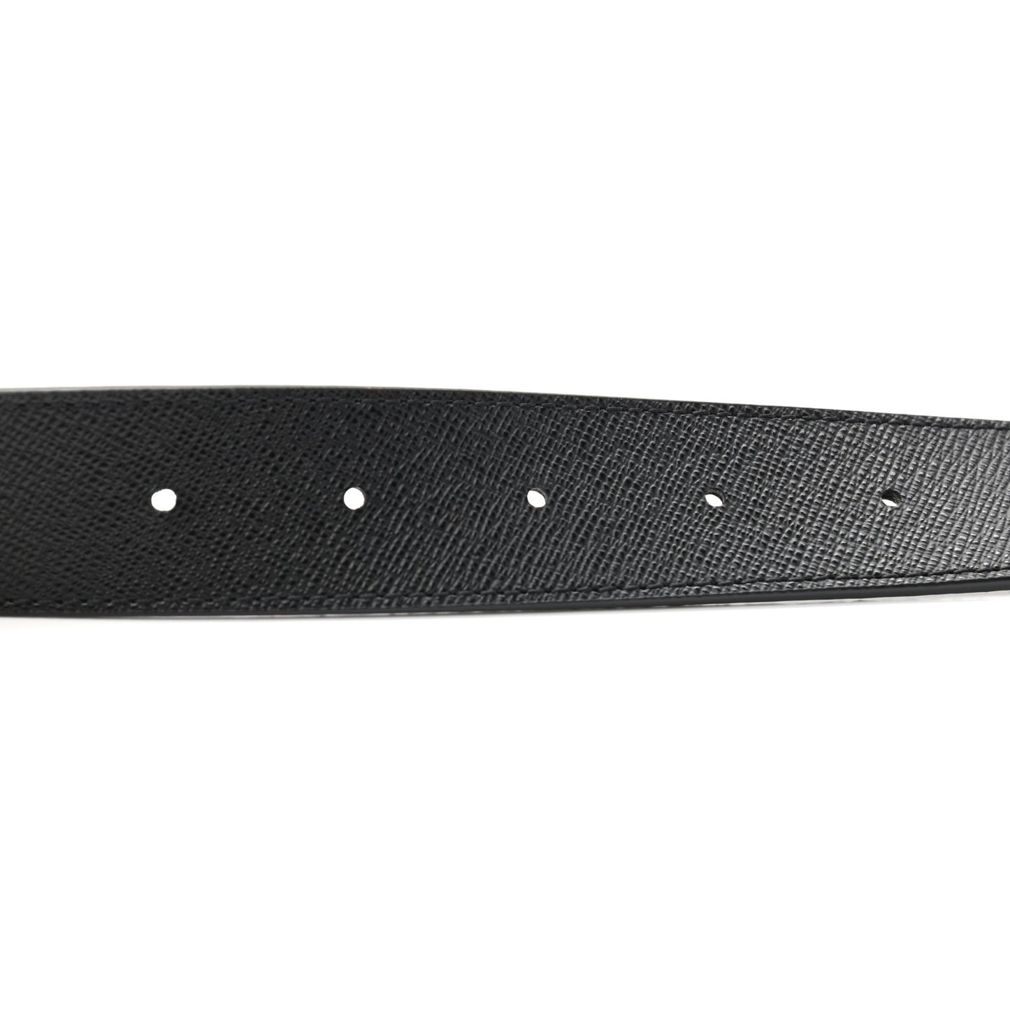 Calfskin Monogram 30mm LV Initiales Reversible Belt 90 36 Black