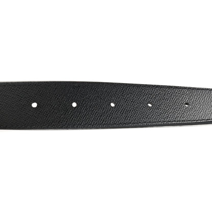 Louis Vuitton Calfskin Monogram 30mm LV Initiales Reversible Belt 90 36 Black 6 of 6