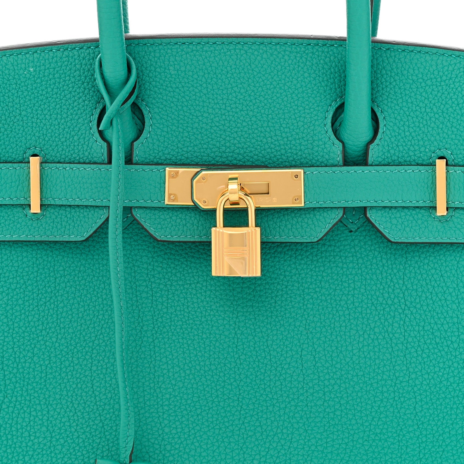 Hermes Togo Birkin 30 Vert Verone 8 of 12
