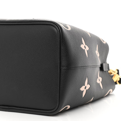 Louis Vuitton Empreinte Monogram Giant Neonoe MM Black Beige 10 of 10