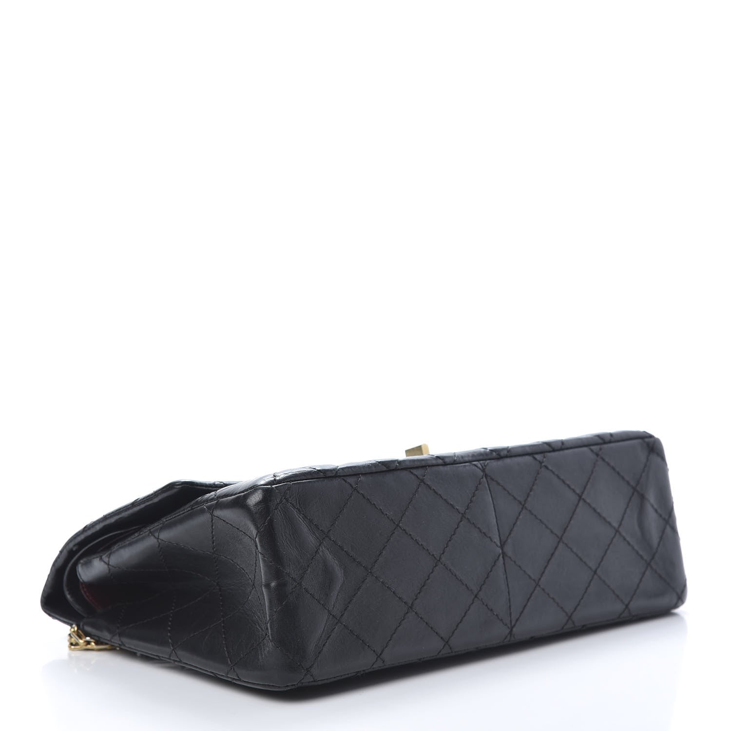 Chanel Aged Calfskin Quilted 2.55 Reissue 226 Flap Black 4 of 13