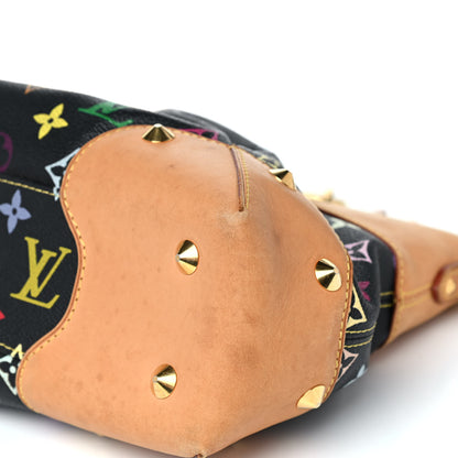 Louis Vuitton Monogram Multicolor Judy MM Black 9 of 14