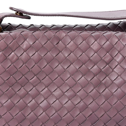 Bottega Veneta Nappa Intrecciato Large Cosmetic Case Lilac 6 of 8