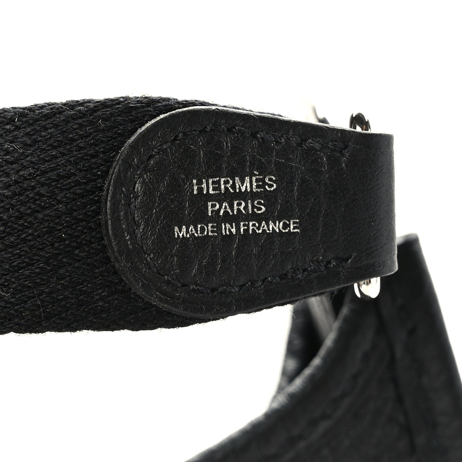 Hermes Taurillon Clemence Evelyne TPM Black 6 of 9