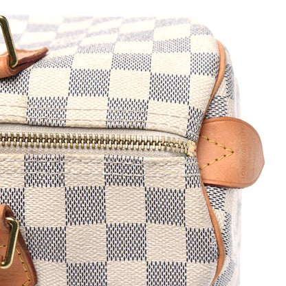 Louis Vuitton Damier Azur Speedy 30 20 of 26