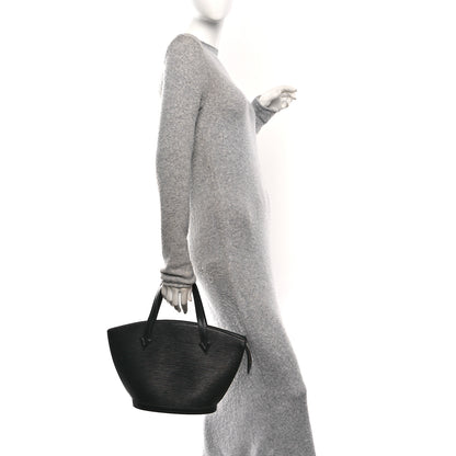 Louis Vuitton Epi Saint Jacques PM Black 2 of 9
