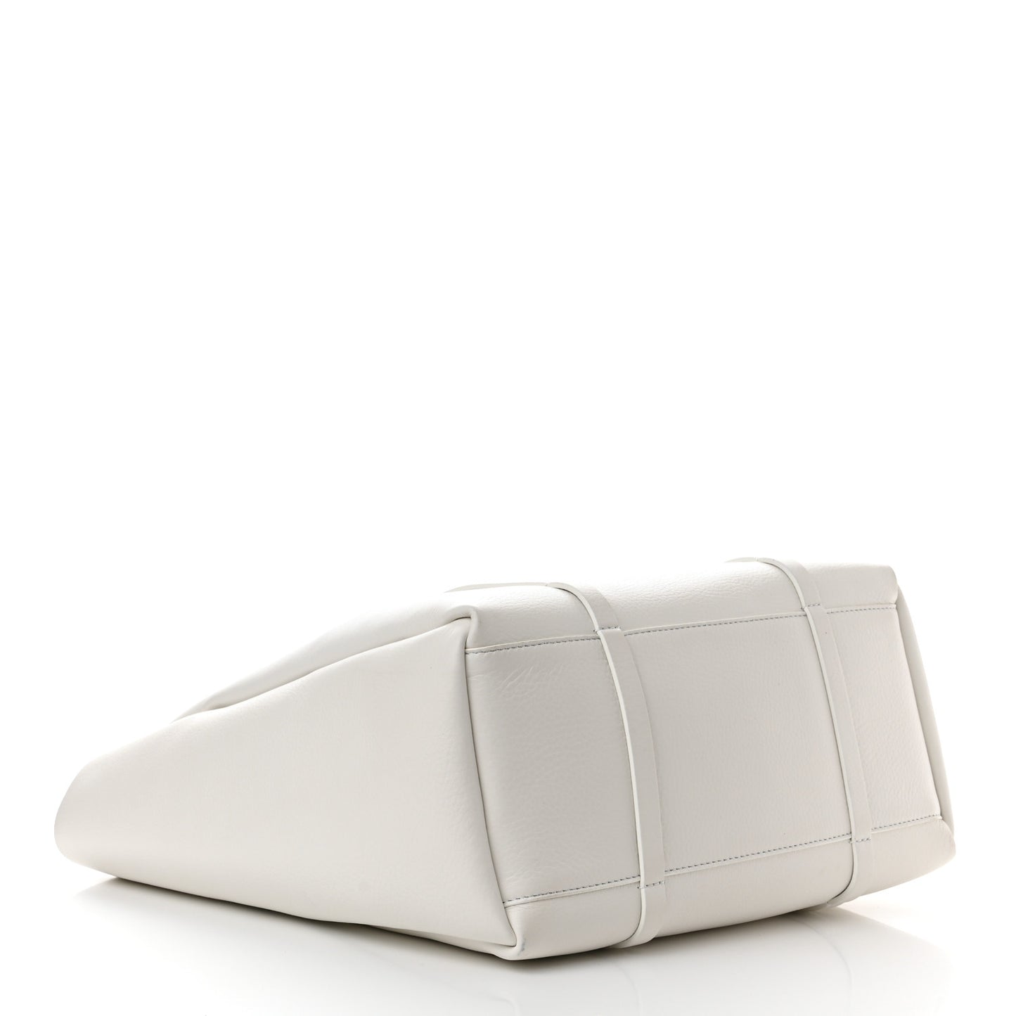 Veau Baltimore Double Sided Small Everyday Tote Optic White Black