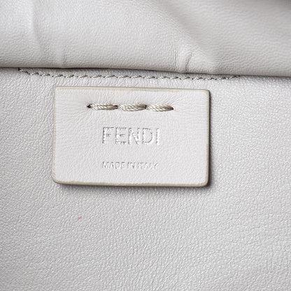 Fendi Vitello Dolce Petite 3Jours Tote Grigio Polvere 8 of 11