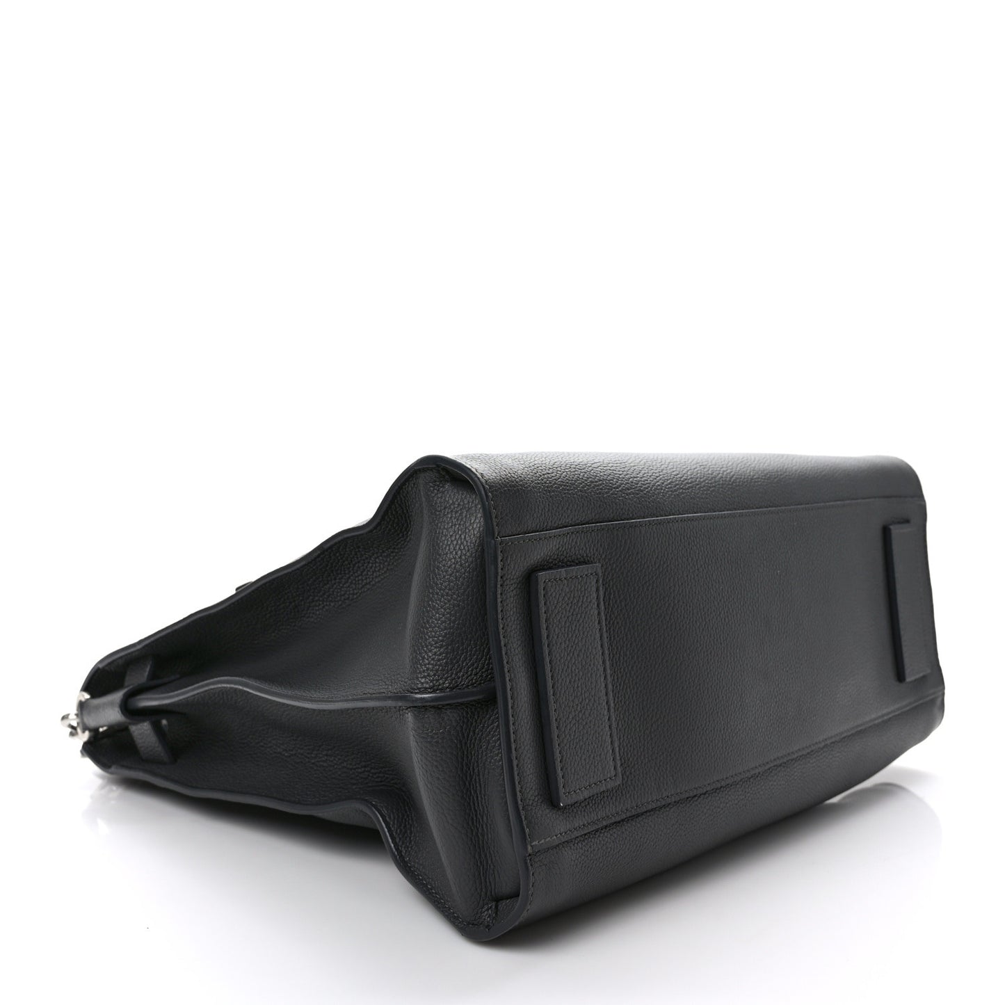 Grained Calfskin Sac De Jour Souple North South Tote Black