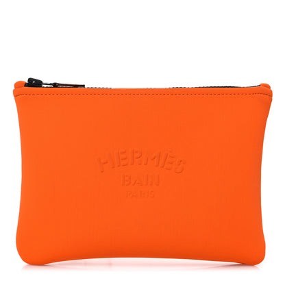 Hermes Neoprene Small Neobain Case Orange 1 of 7